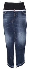 Dsquared2 langer Jeansrock