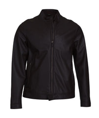 Zegna - Lederjacke im Biker-Stil