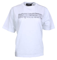 Dsquared2 - T-Shirt mit Label-Schriftzug